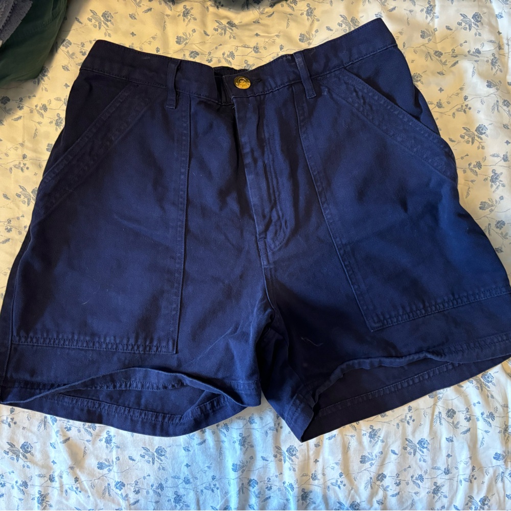 Blue Big Bud Press Work Shorts in Medium
